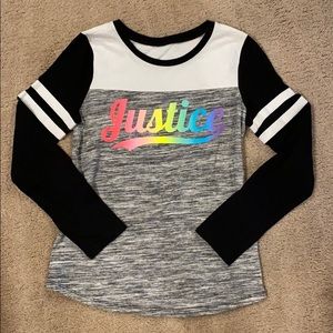 Justice (girls) long sleeve shirt